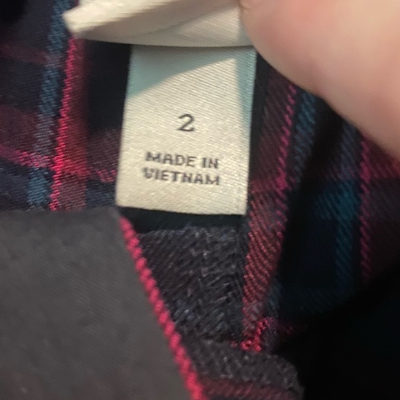 Plaid Ankle Pants - Picture 4 of 4